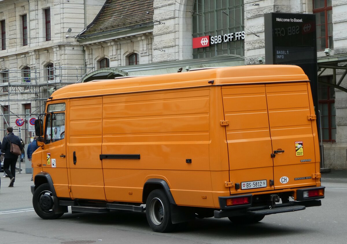 (247'838) - BVB Basel - Nr. 2840/BS 5812 - Mercedes am 30. M�rz 2023 beim Bahnhof Basel