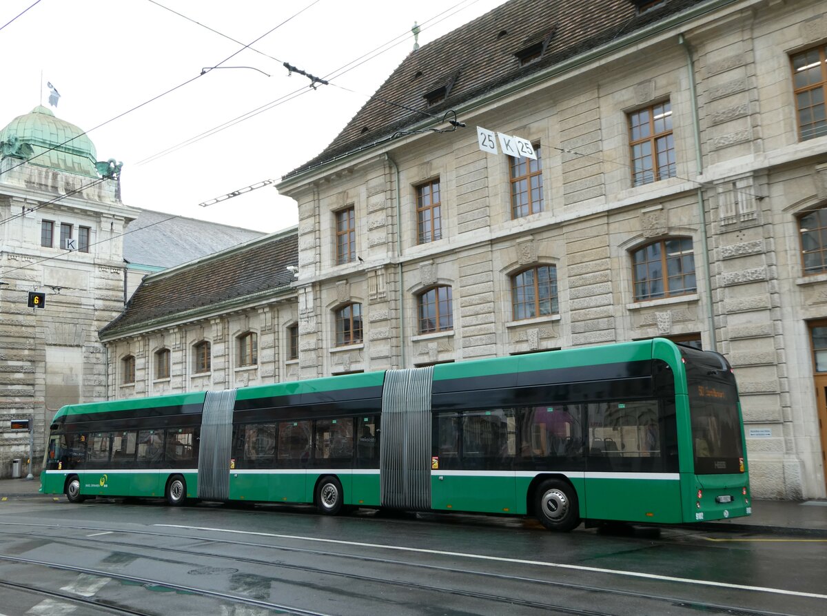 (247'861) - BVB Basel - Nr. 9102/BS 99'802 - Hess am 30. M�rz 2023 beim Bahnhof Basel