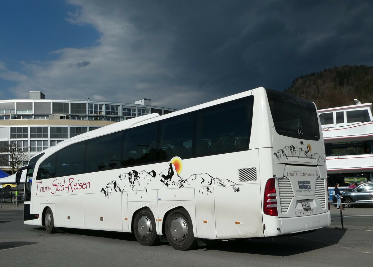 (247'913) - Zumbach, Thun - BE 235'888 - Mercedes am 30. M�rz 2023 beim Bahnhof Thun