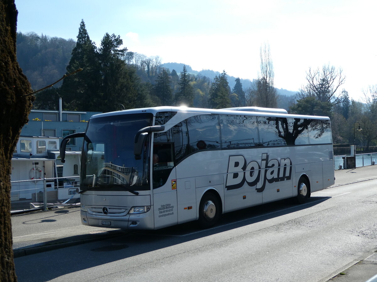 (248'019) - Bojan, Glattbrugg - ZH 789'862 - Mercedes am 5. April 2023 bei der Schiffl�ndte Thun