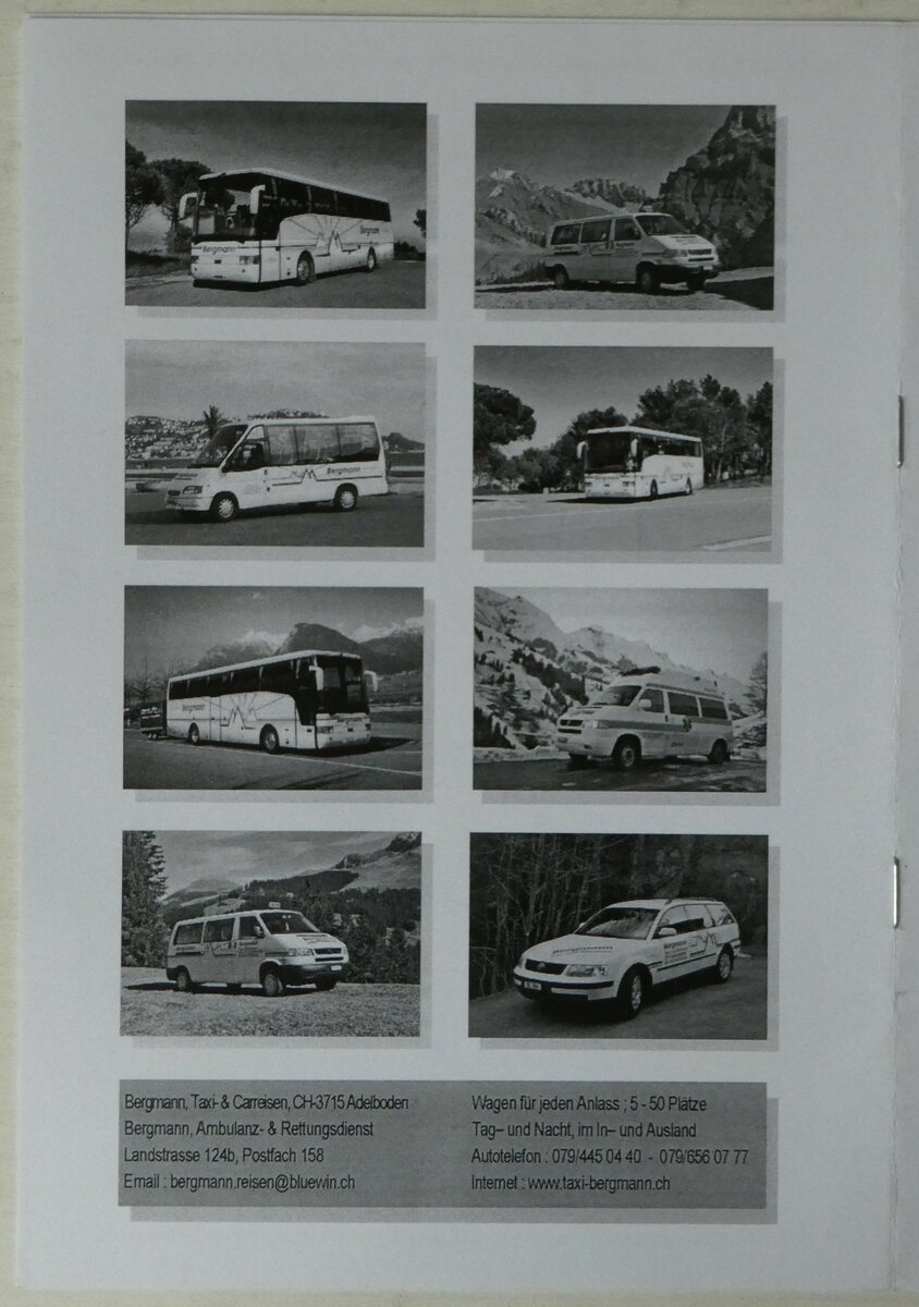 (248'164) - Bergmann-Reisejahr 2005 am 7. April 2023 in Thun (R�ckseite)