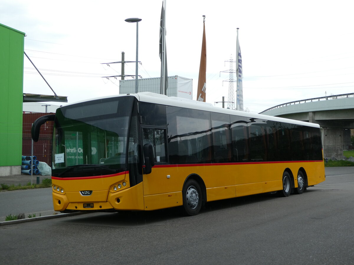 (249'043) - CarPostal Ouest - VDL (ex Ballestraz, Gr�ne) am 22. April 2023 in Kerzers, Interbus