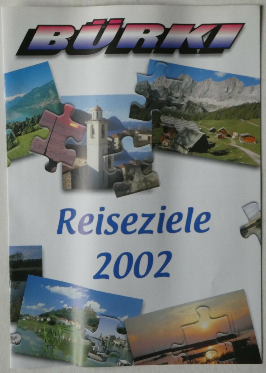 (249'075) - B�rki-Reiseziele 2002 am 23. April 2023 in Thun (Vorderseite)