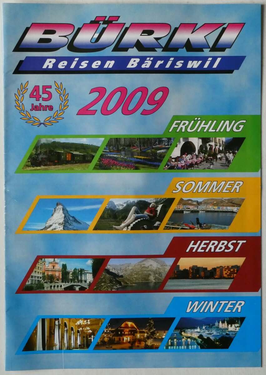 (249'077) - B�rki-Reisen B�riswil 2009 am 23. April 2023 in Thun (Vorderseite)