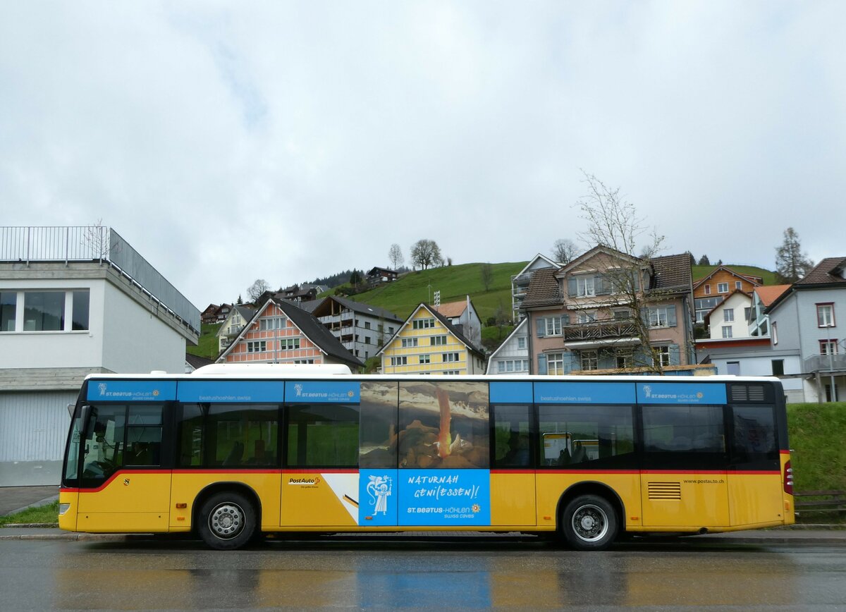 (249'127) - PostAuto Bern - BE 610'539/PID 5270 - Mercedes (ex BE 700'281; ex Schmocker, Stechelberg Nr. 2) am 25. April 2023 beim Bahnhof Urn�sch