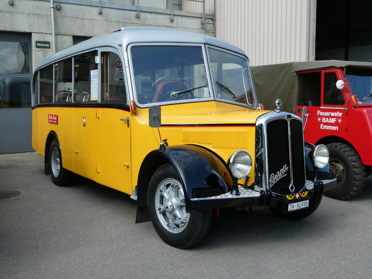 (249'708) - Hurter, M�nchaltdorf - ZH 84'998 - Berna/FHS (ex Volkart, Russikon; ex ASD Aigle; ex P 21'003) am 6. Mai 2023 in Attikon, Wegm�ller