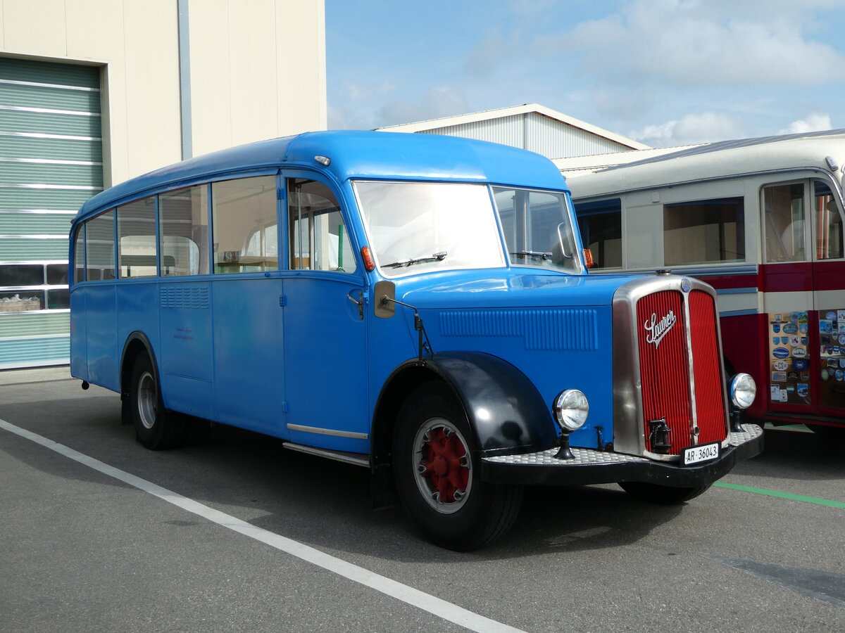 (249'734) - Wehrle, Trogen - AR 36'043 - Saurer/Saurer (ex Sulzer, Winterthur) am 6. Mai 2023 in Attikon, Wegm�ller