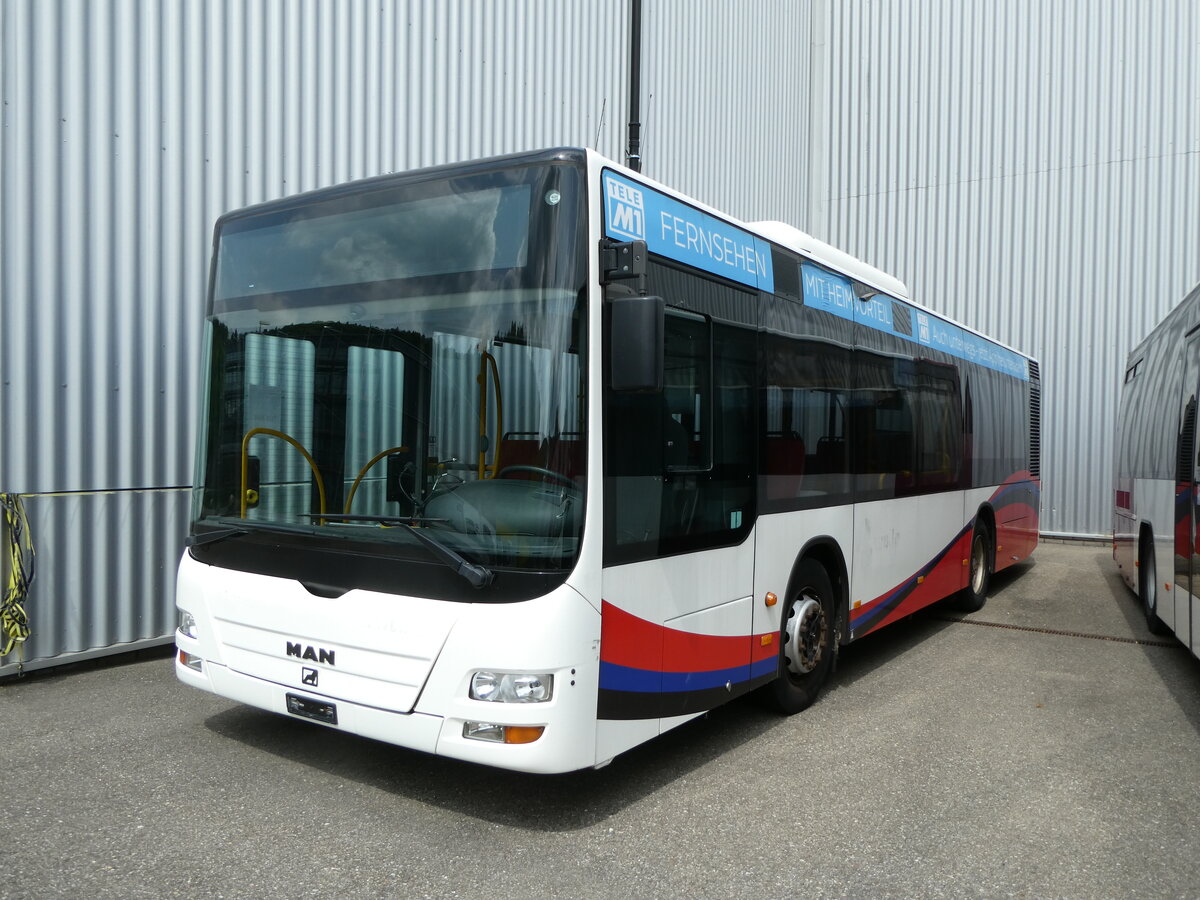 (249'783) - RVBW Wettingen - Nr. 91 - MAN/G�ppel am 6. Mai 2023 in Winterthur, EvoBus