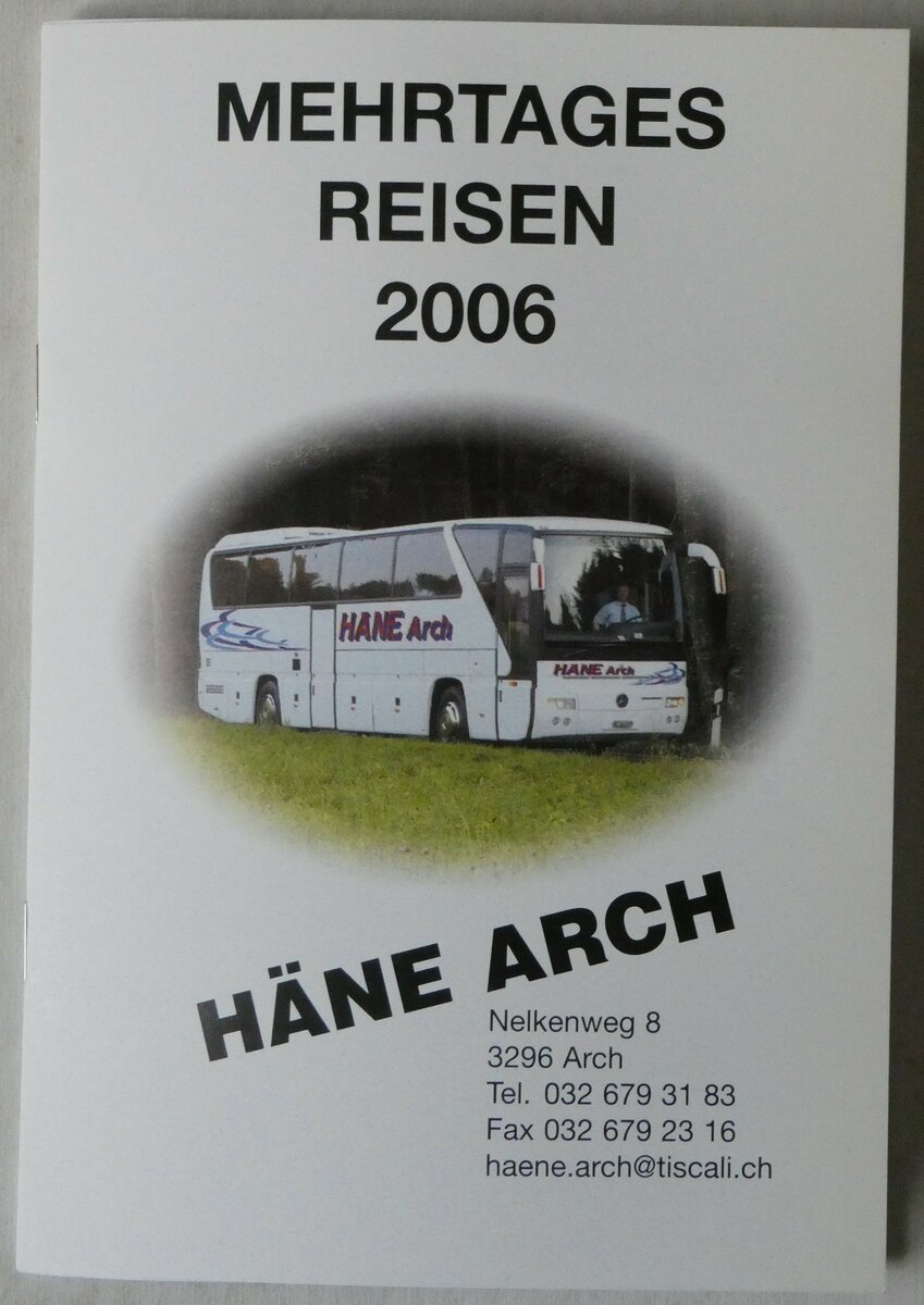 (249'808) - H�ne-Mehrtagesreisen 2006 am 7. Mai 2023 in Thun