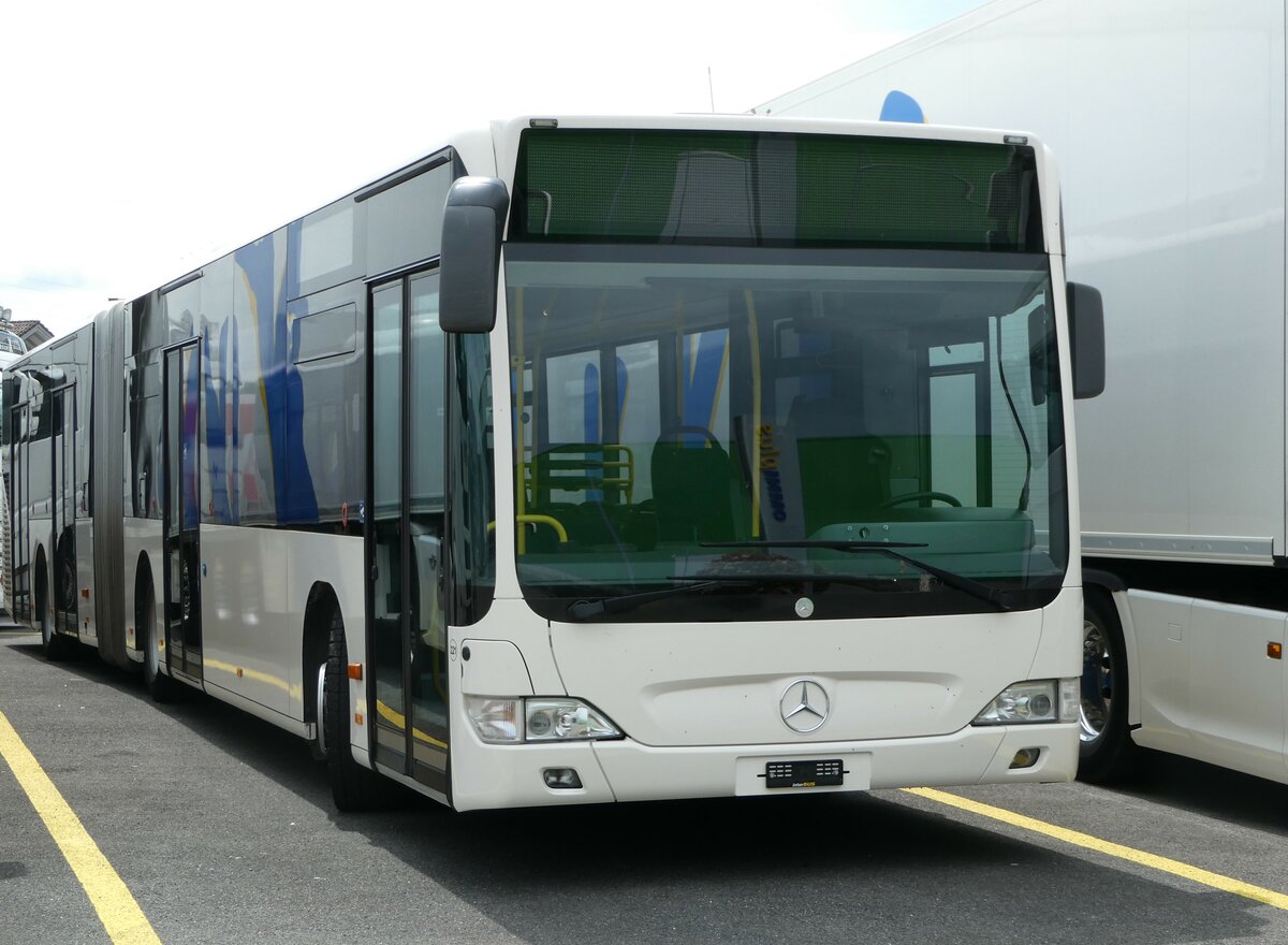(250'217) - Interbus, Yverdon - Nr. 221 - Mercedes (ex VBL Luzern Nr. 158) am 18. Mai 2023 in Kerzers, Interbus