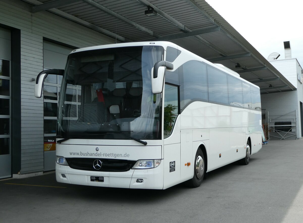 (250'238) - Aus Deutschland: R�ttgen, Untersteinach - (KU-MR 54) - Mercedes am 18. Mai 2023 in Kerzers, Interbus