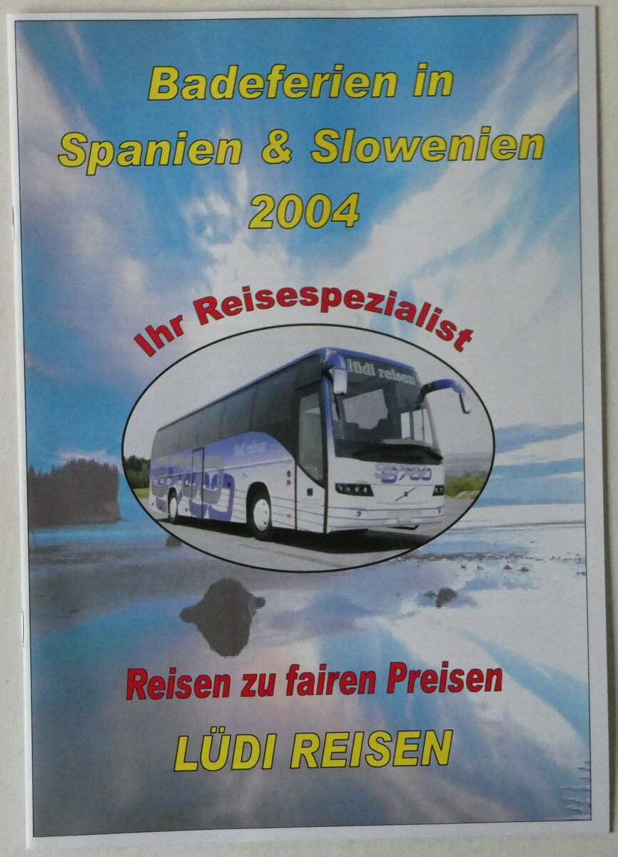 (250'303) - L�di-Badeferien in Spanien & Slowenien 2004 am 21. Mai 2023 in Thun