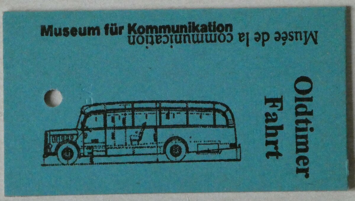 (250'309) - Museum f�r Kommunikation-Oldtimer Fahrt am 21. Mai 2023 in Thun