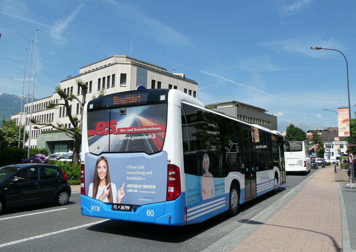 (250'777) - Sch�dler, Triesenberg (RTB 60) - FL 36'799 - Mercedes am 30. Mai 2023 in Vaduz, St�dtle