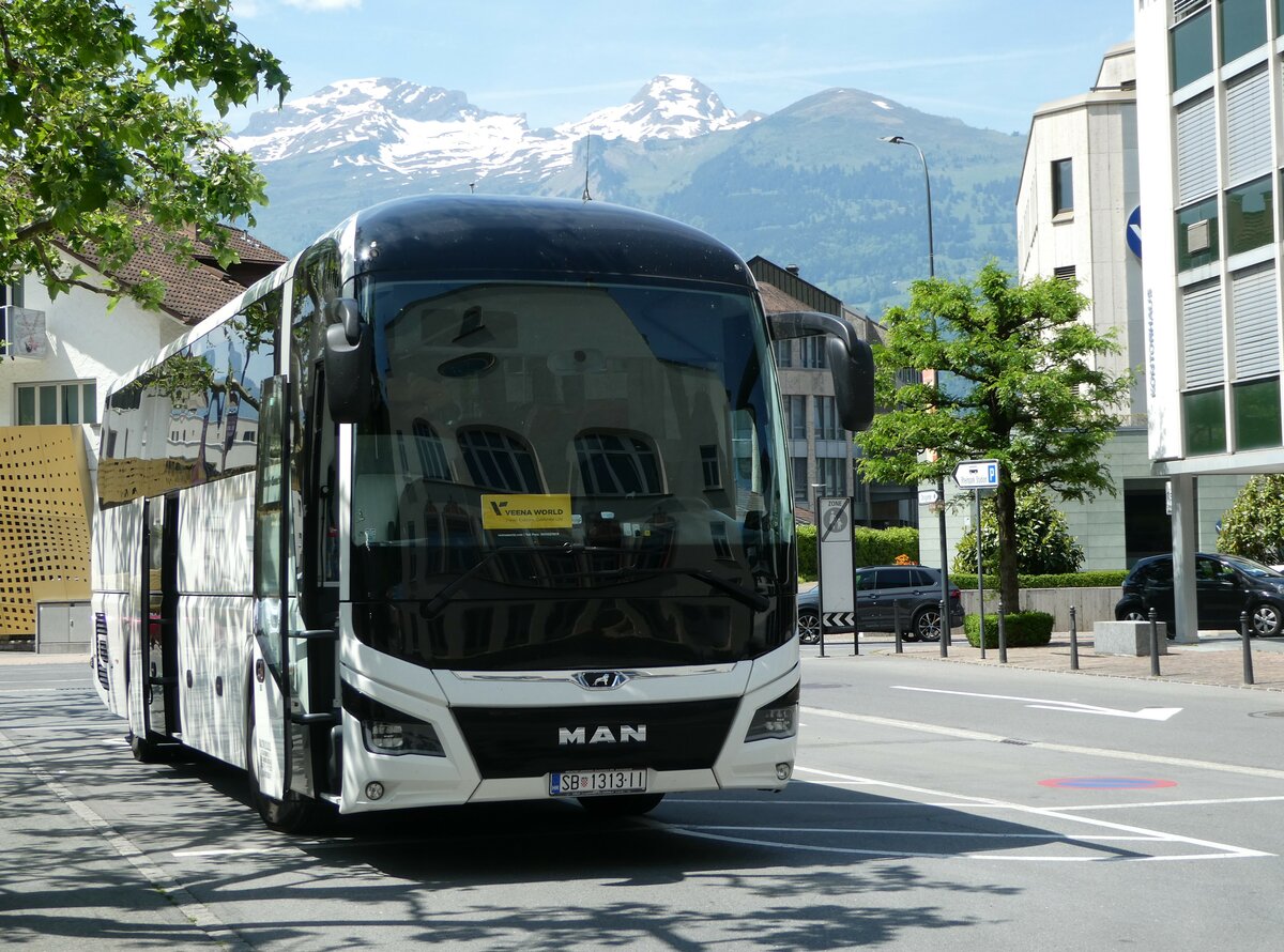 (250'783) - Aus Kroatien: Baltik, Samobor - SB 1313-II - MAN am 30. Mai 2023 in Vaduz, St�dtle