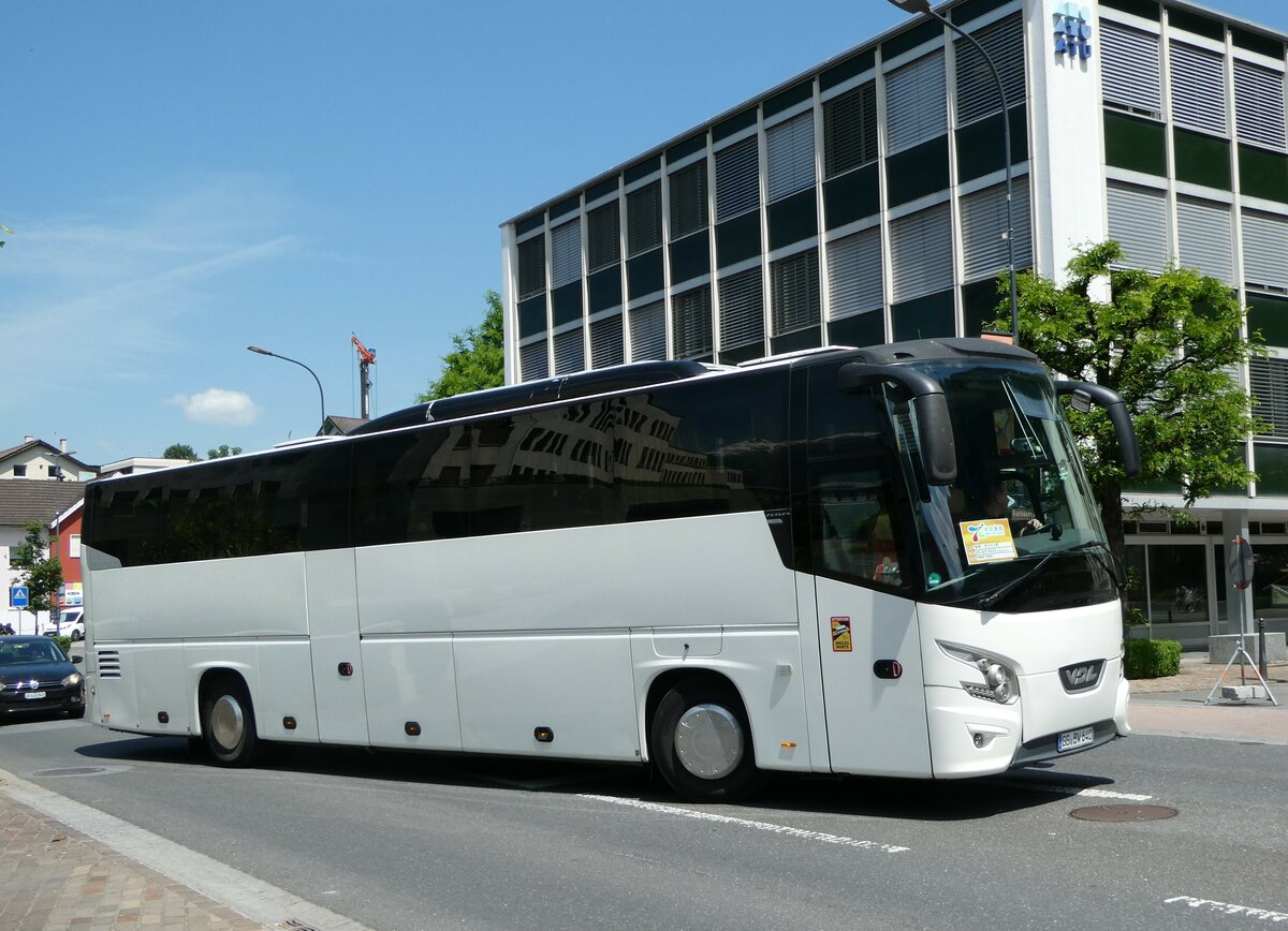 (250'794) - Aus Deutschland: Busworld International, Nauheim - GG-BW 640 - VDL am 30. Mai 2023 in Vaduz, St�dtle