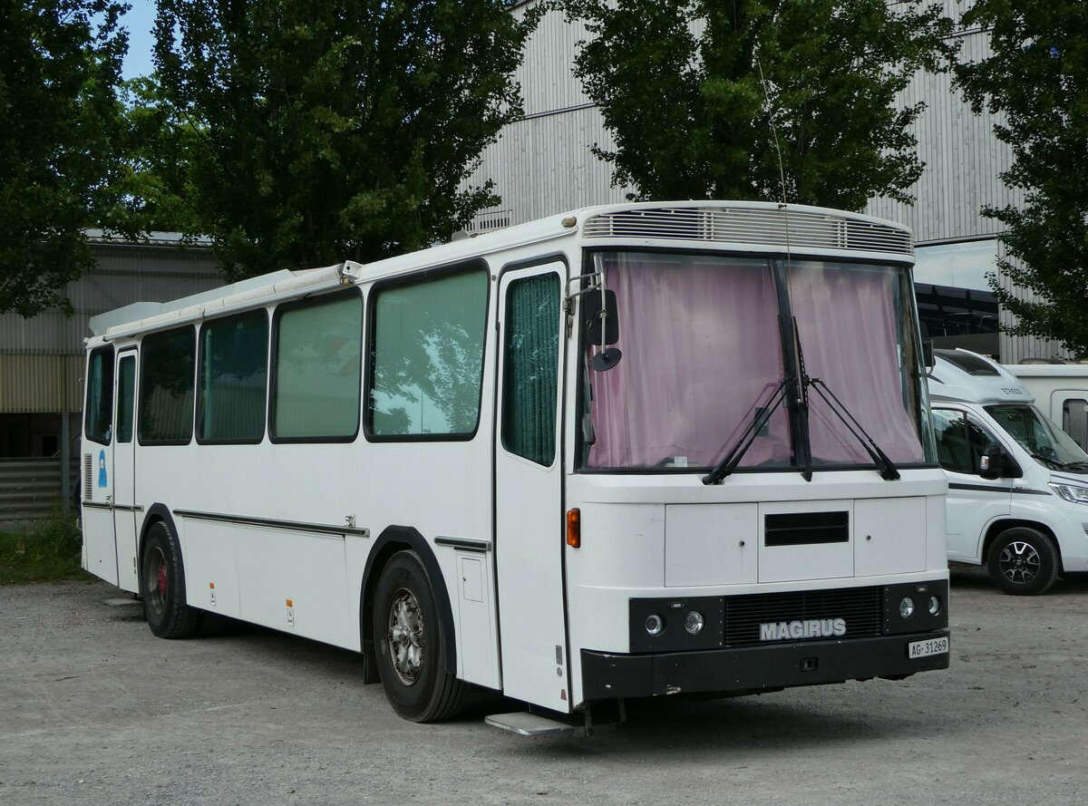 (250'902) - Ruchti, M�lligen - AG 31'269 - Magirus-Deutz/T�scher am 2. Juni 2023 in Thun, Lachenwiese