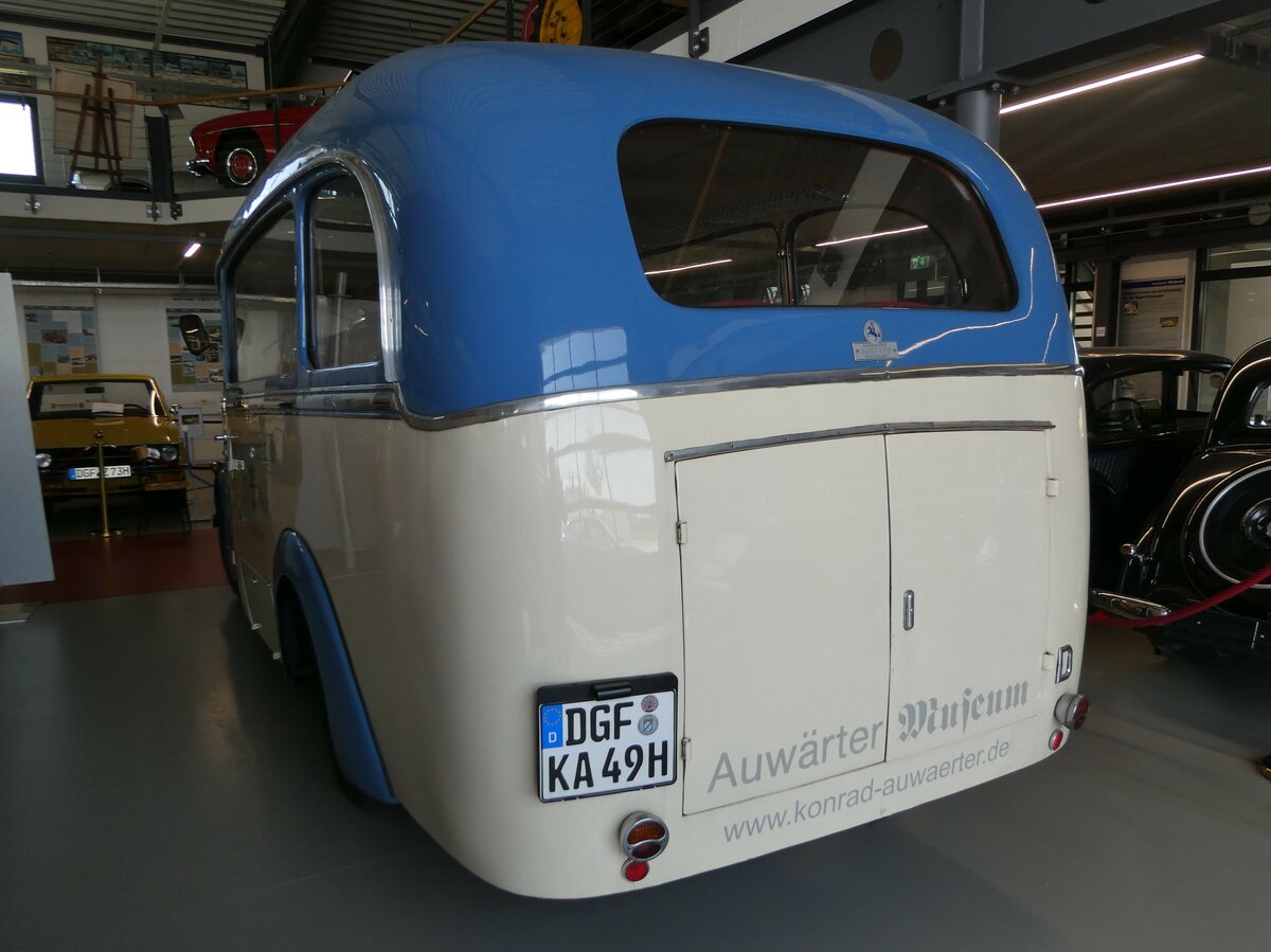 (250'939) - Fricke, Springe (Auw�rter) - DGF-KA 49H - Opel/Reutter am 4. Juni 2023 in Pilsting, Auw�rter Automobil-Park 