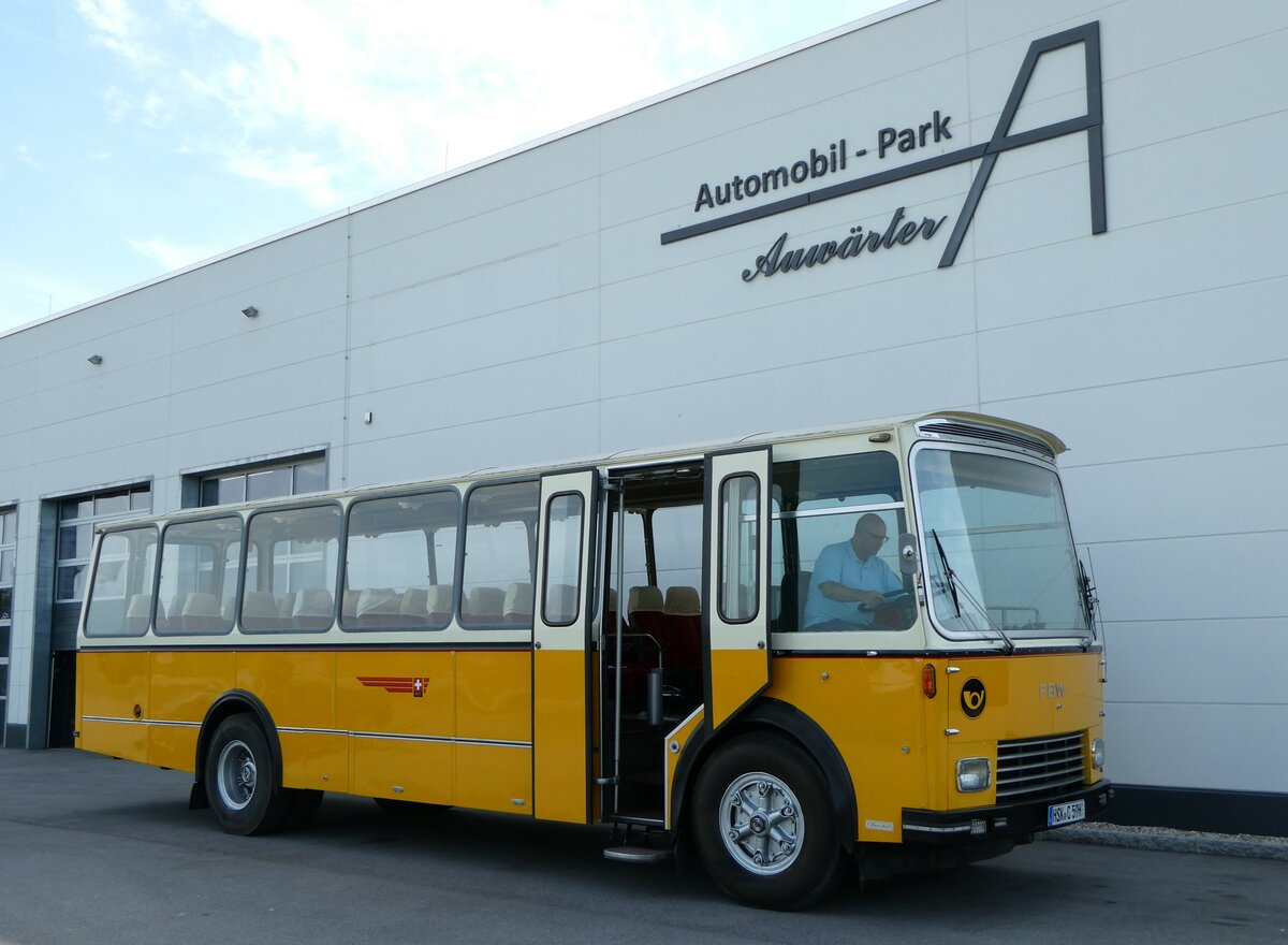 (251'035) - Hahn, M�nchen - HSK-C 59H - FBW/FHS (ex Michels, Schmallenberg; ex FRAM Drachten/NL Nr. 5; ex P 24'184) am 4. Juni 2023 in Pilsting, Auw�rter Automobil-Park