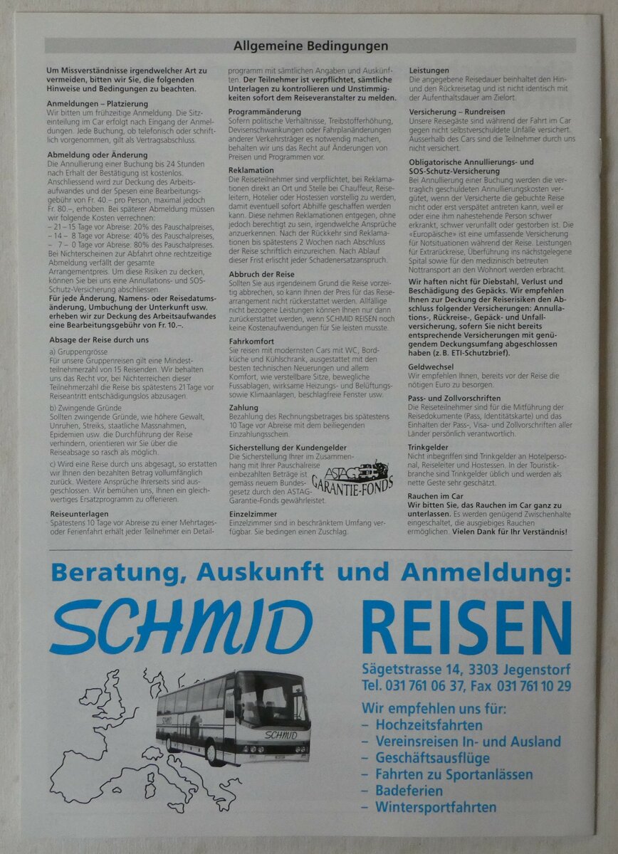 (251'096) - Schmid-Ferienreisen 2002 am 6. Juni 2023 in Thun (R�ckseite)