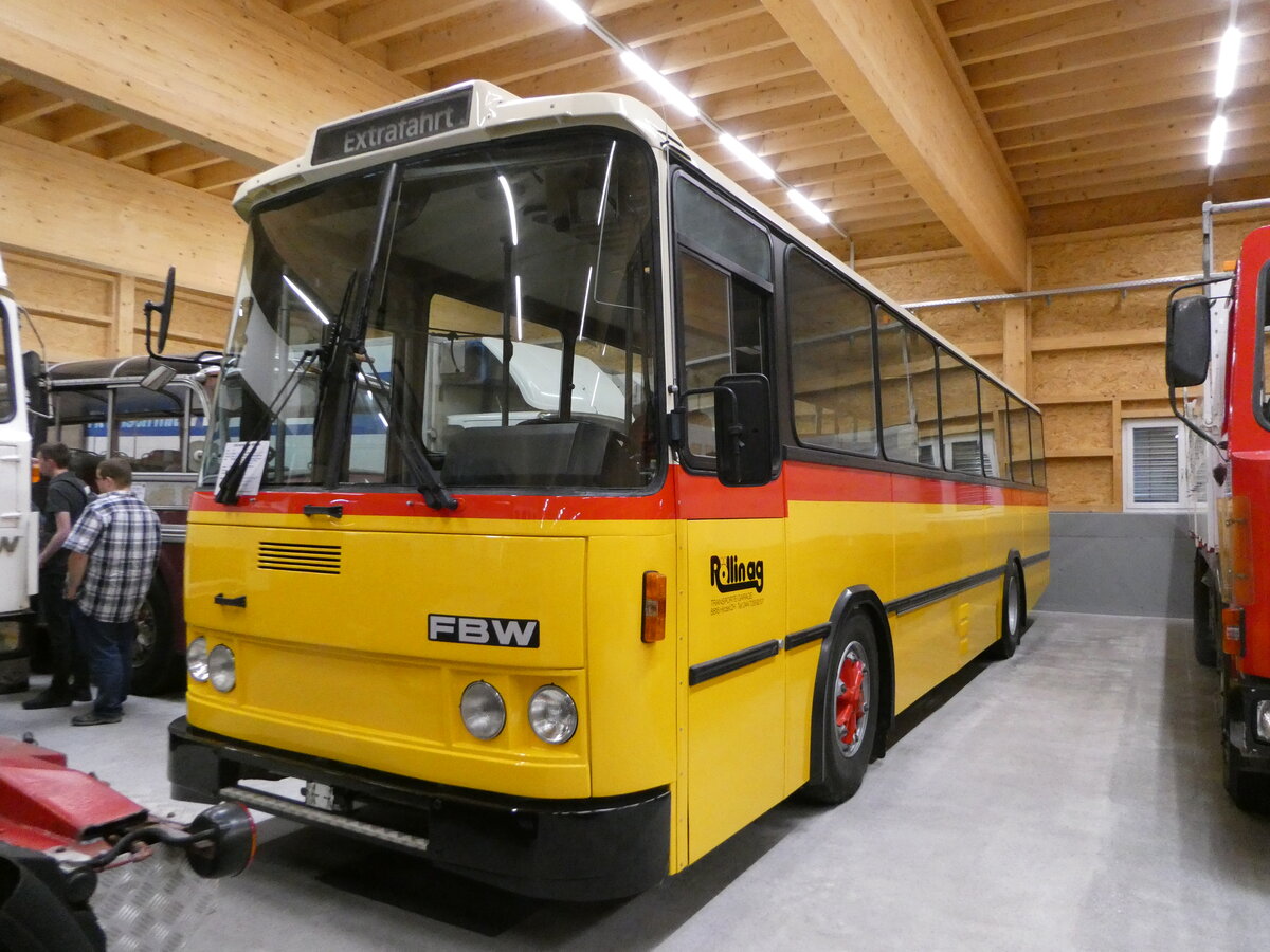 (251'274) - R�llin, Hirzel - FBW/FHS (ex Bucheli, Kriens Nr. 21) am 10. Juni 2023 in N�fels, FBW-Museum