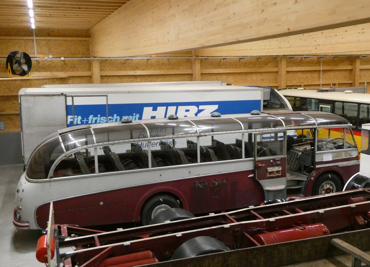 (251'310) - Koch-Sterchi, Ziefen (R�llin) - FBW/FHS am 10. Juni 2023 in N�fels, FBW-Museum