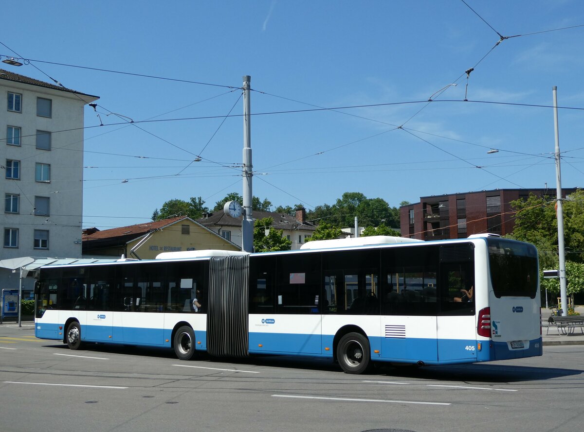 (251'435) - VBZ Z�rich - Nr. 405/ZH 745'405 - Mercedes am 13. Juni 2023 in Z�rich, Seebach