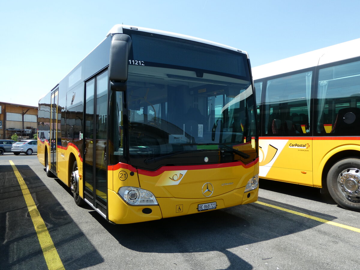 (251'596) - Fl�ck, Brienz - Nr. 21/BE 868'721/PID 11'212 - Mercedes am 17. Juni 2023 in Kerzers, Interbus 