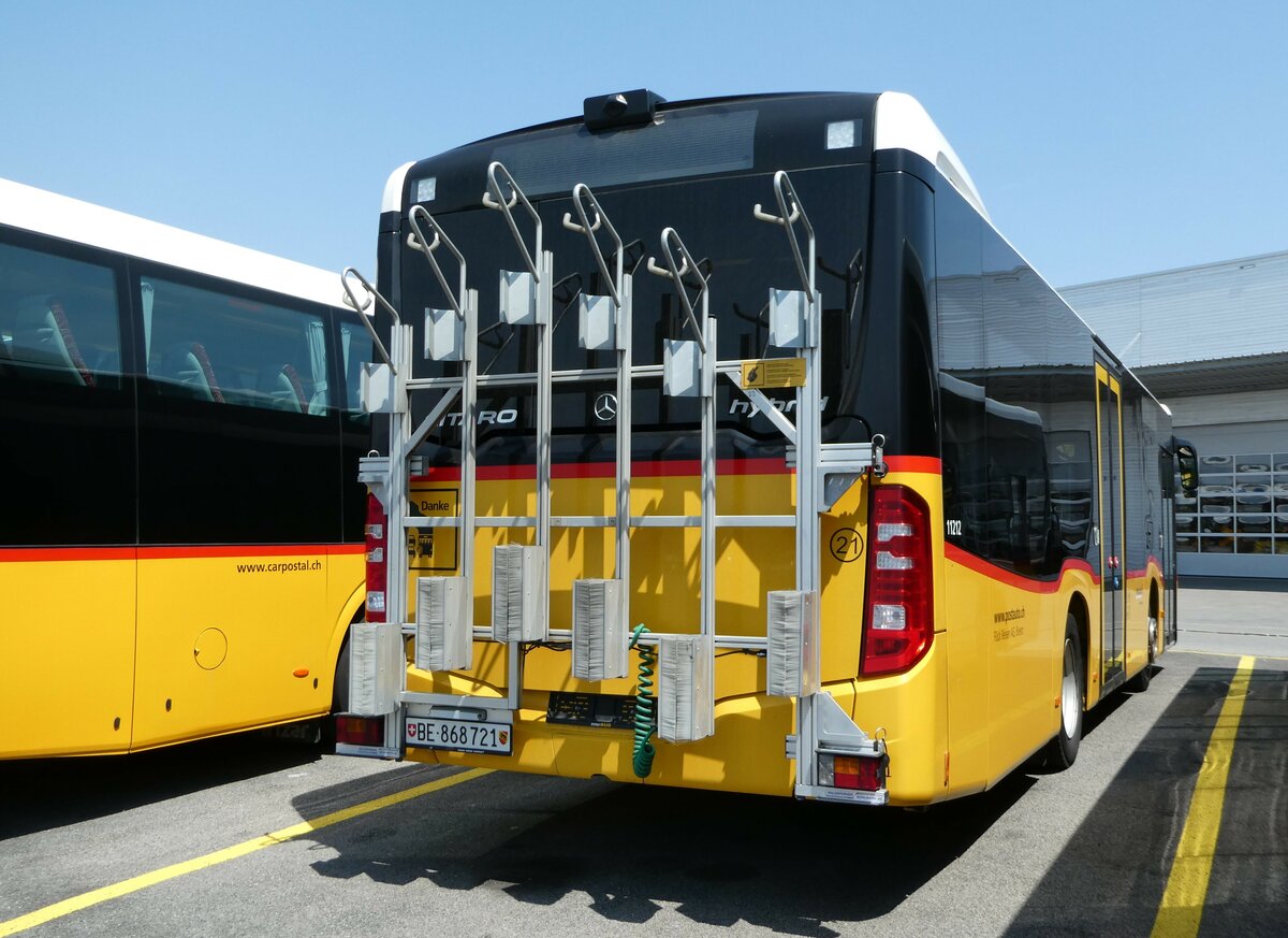 (251'603) - Fl�ck, Brienz - Nr. 21/BE 868'721/PID 11'212 - Mercedes am 17. Juni 2023 in Kerzers, Interbus