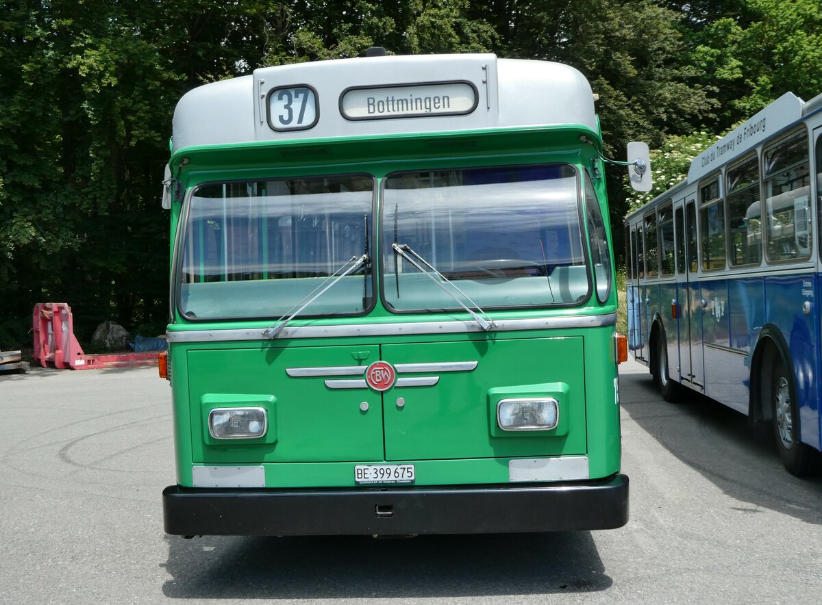 (251'701) - BVB Basel (RWB) - Nr. 75/BE 399'675 - FBW/FHS am 18. Juni 2023 in Burgdorf, �kihof Ziegelgut