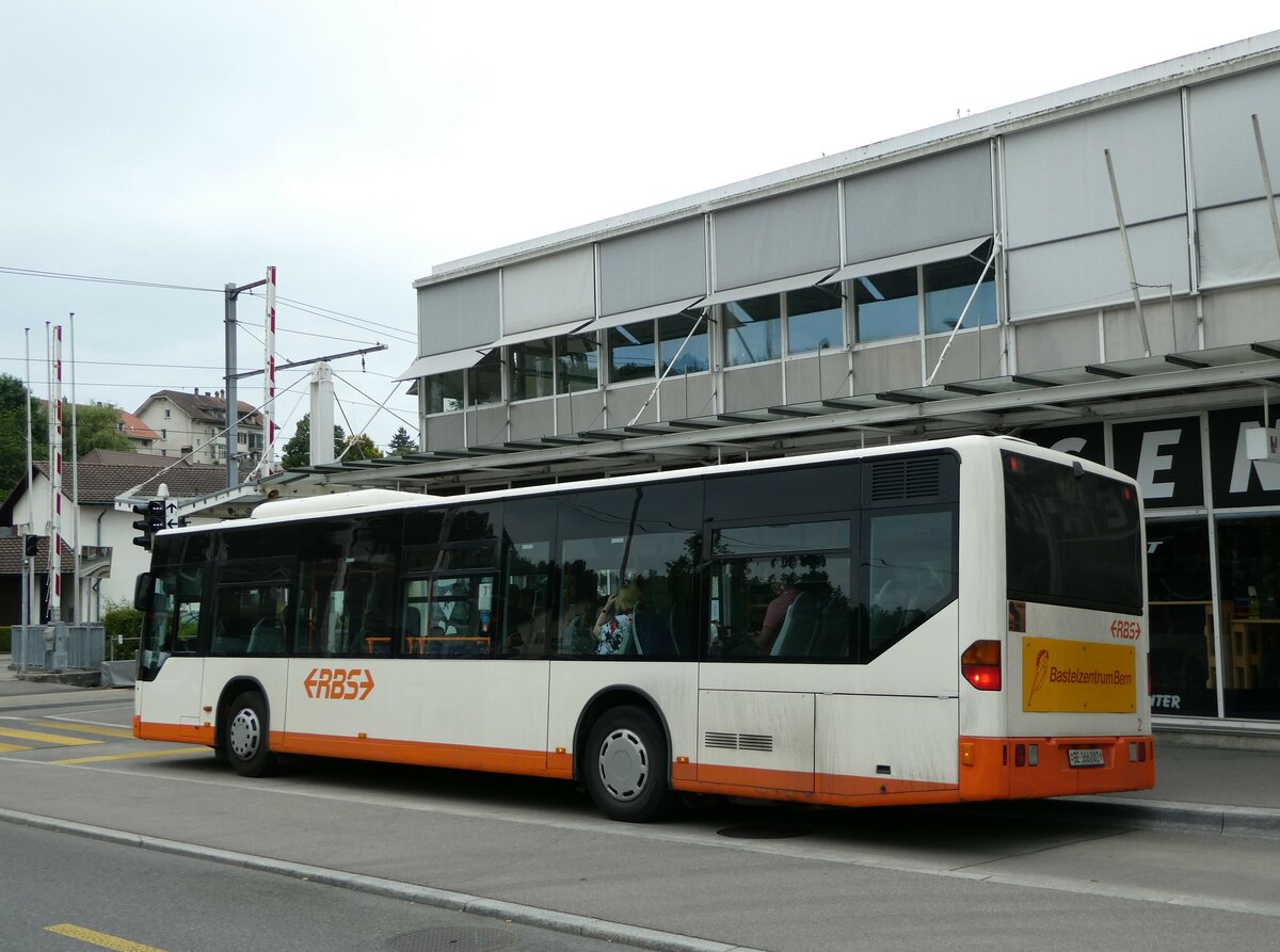 (251'851) - RBS Worblaufen - Nr. 2/BE 366'002 - Mercedes am 22. Juni 2023 in Ittigen, Papierm�hle