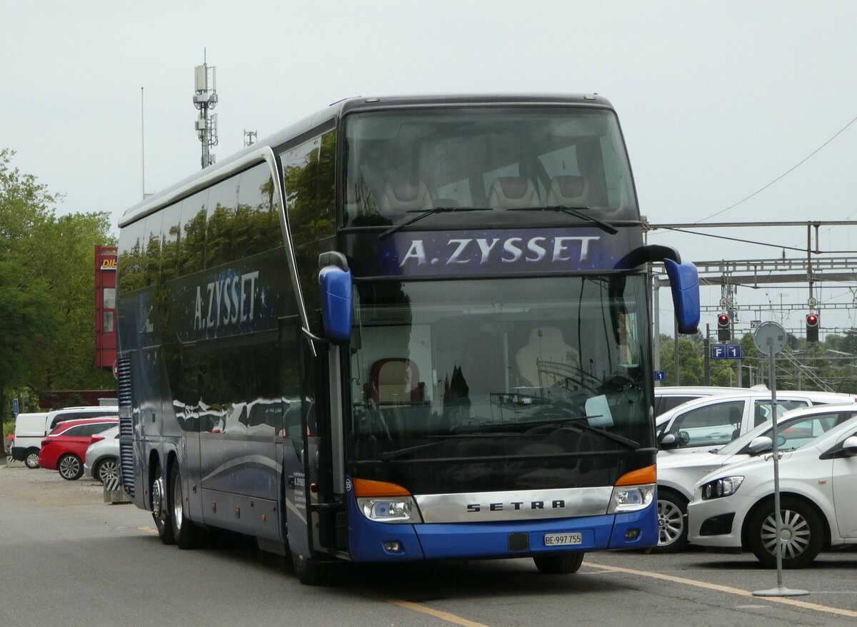 (251'894) - Zysset, Kirchdorf - Nr. 55/BE 997'755 - Setra am 22. Juni 2023 in Thun, CarTerminal