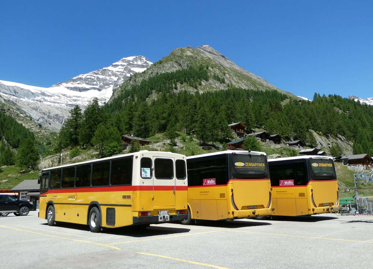 (252'066) - Oser, B�rchen - VS 93'575 - NAW/Lauber (ex Epiney, Ayer PID 1076) am 25. Juni 2023 auf der Fafleralp