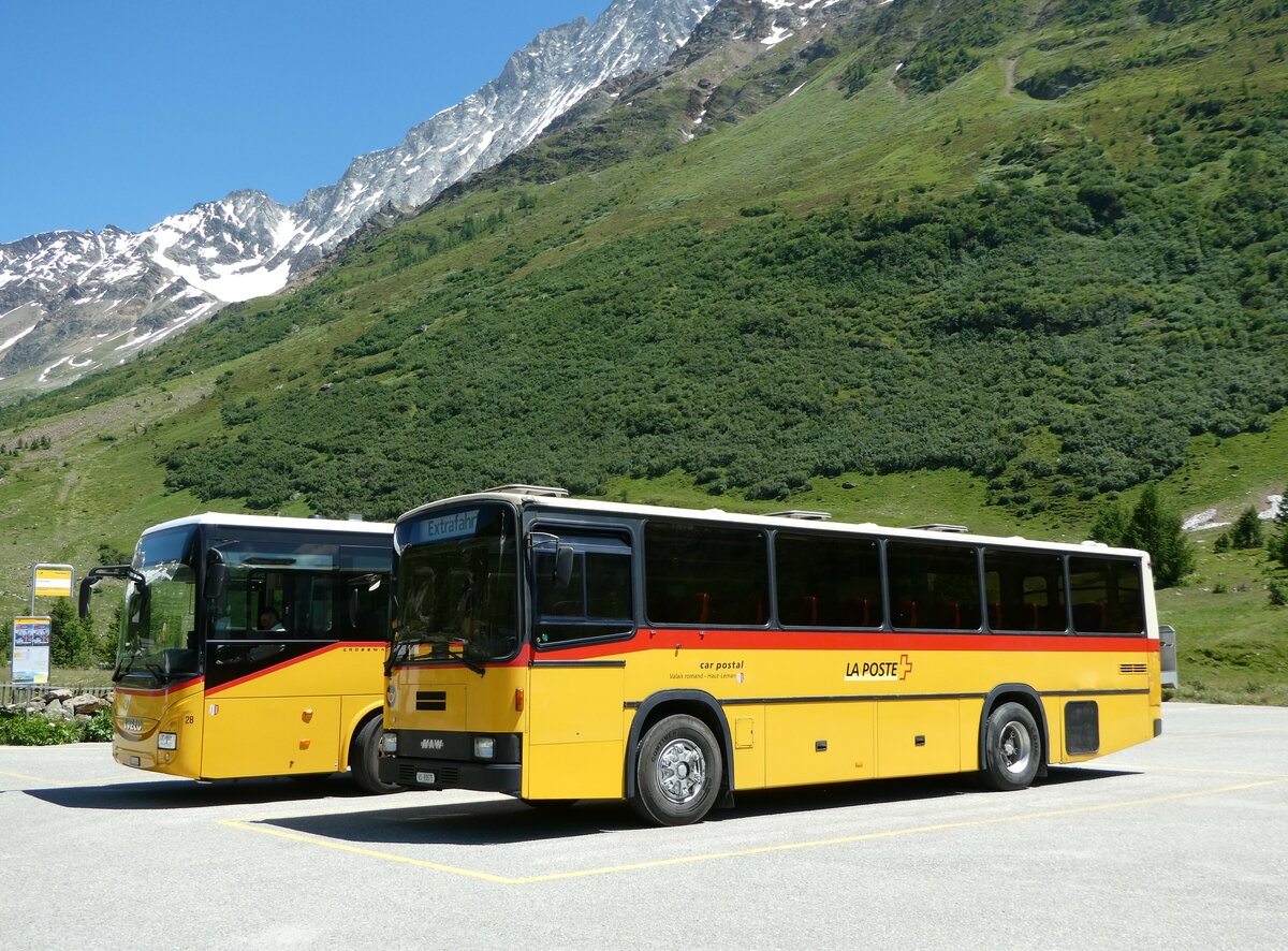 (252'069) - Oser, B�rchen - VS 93'575 - NAW/Lauber (ex Epiney, Ayer PID 1076) am 25. Juni 2023 auf der Fafleralp