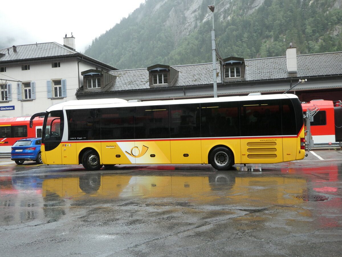 (253'038) - PostAuto Bern - Nr. 71/BE 412'071/PID 11'071 - MAN (ex PostAuto Zentralschweiz Nr. 20; ex Dillier, Sarnen Nr. 20) am 25. Juli 2023 beim Bahnhof G�schenen