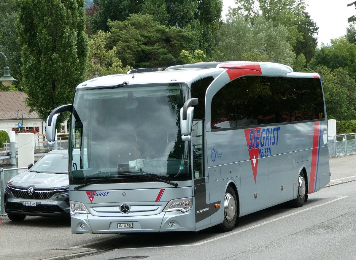 (253'053) - Siegrist, Eiken - Nr. 35/AG 14'604 - Mercedes am 26. Juli 2023 bei der Schiffl�ndte Thun