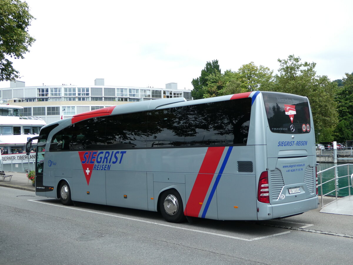 (253'054) - Siegrist, Eiken - Nr. 35/AG 14'604 - Mercedes am 26. Juli 2023 bei der Schiffl�ndte Thun