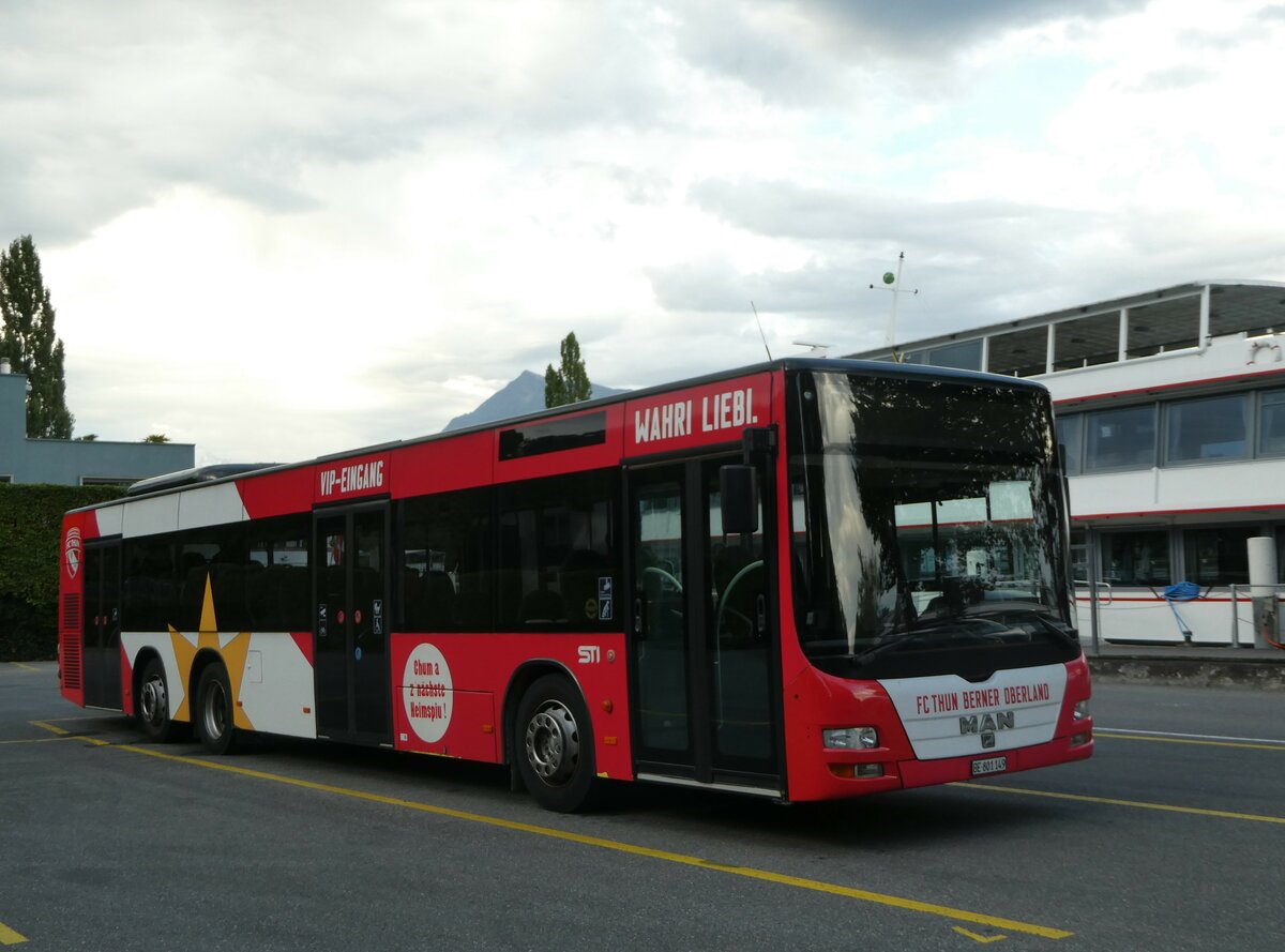 (253'657) - STI Thun - Nr. 149/BE 801'149 - MAN am 12. August 2023 bei der Schiffl�ndte Thun