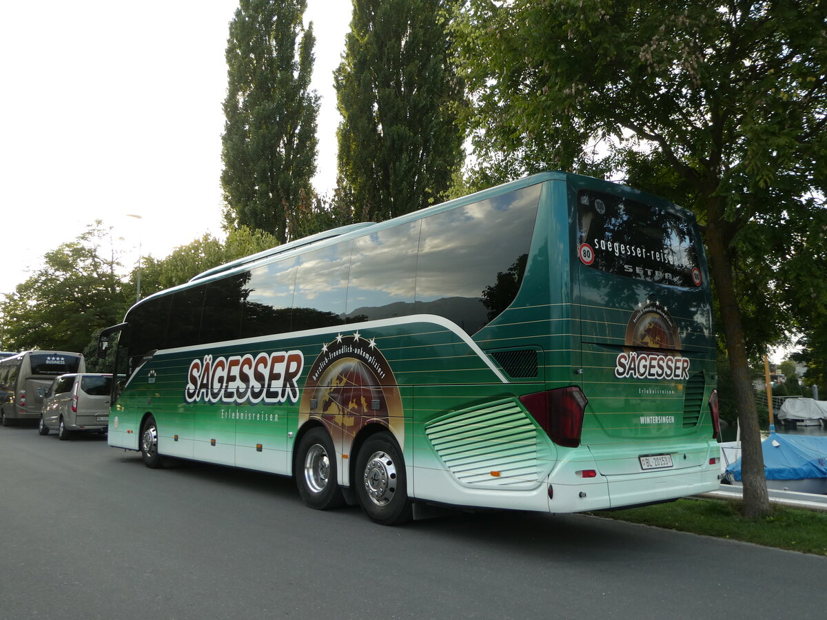 (253'758) - S�gesser, Wintersingen - Nr. 9/BL 20'153 - Setra am 12. August 2023 in Thun, Strandbad
