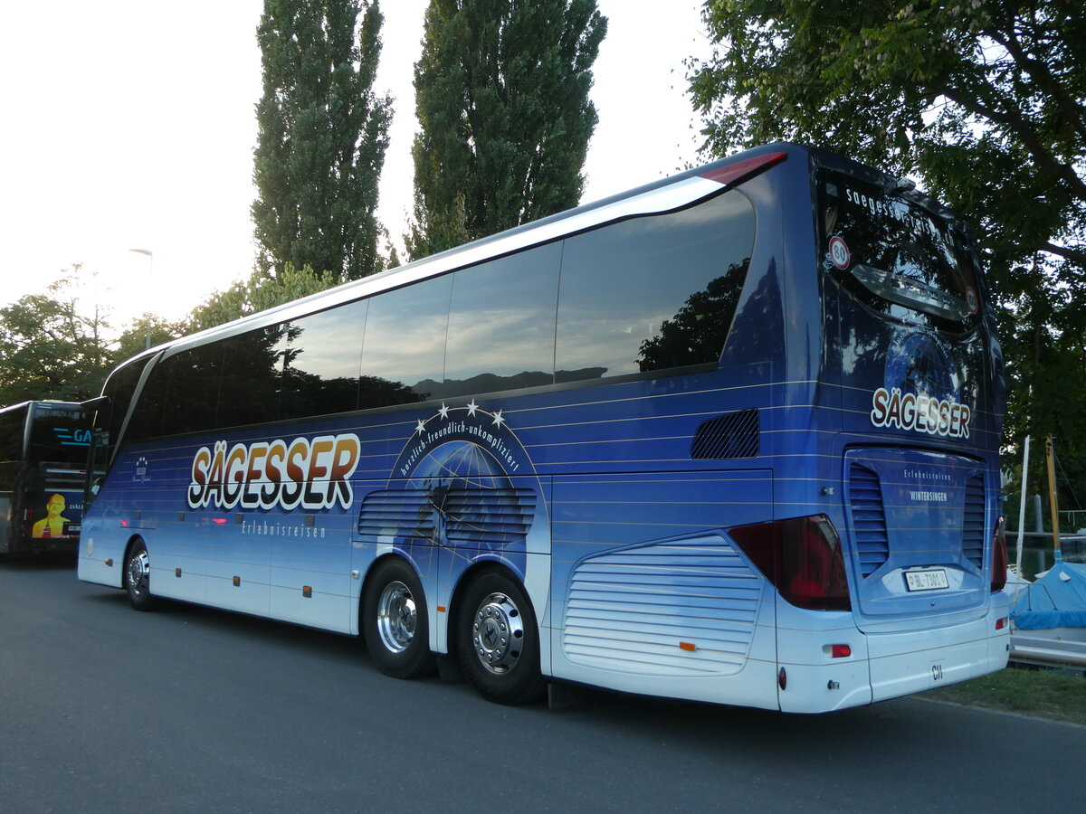(253'887) - S�gesser, Wintersingen - Nr. 4/BL 7301 - Setra am 18. August 2023 in Thun, Strandbad