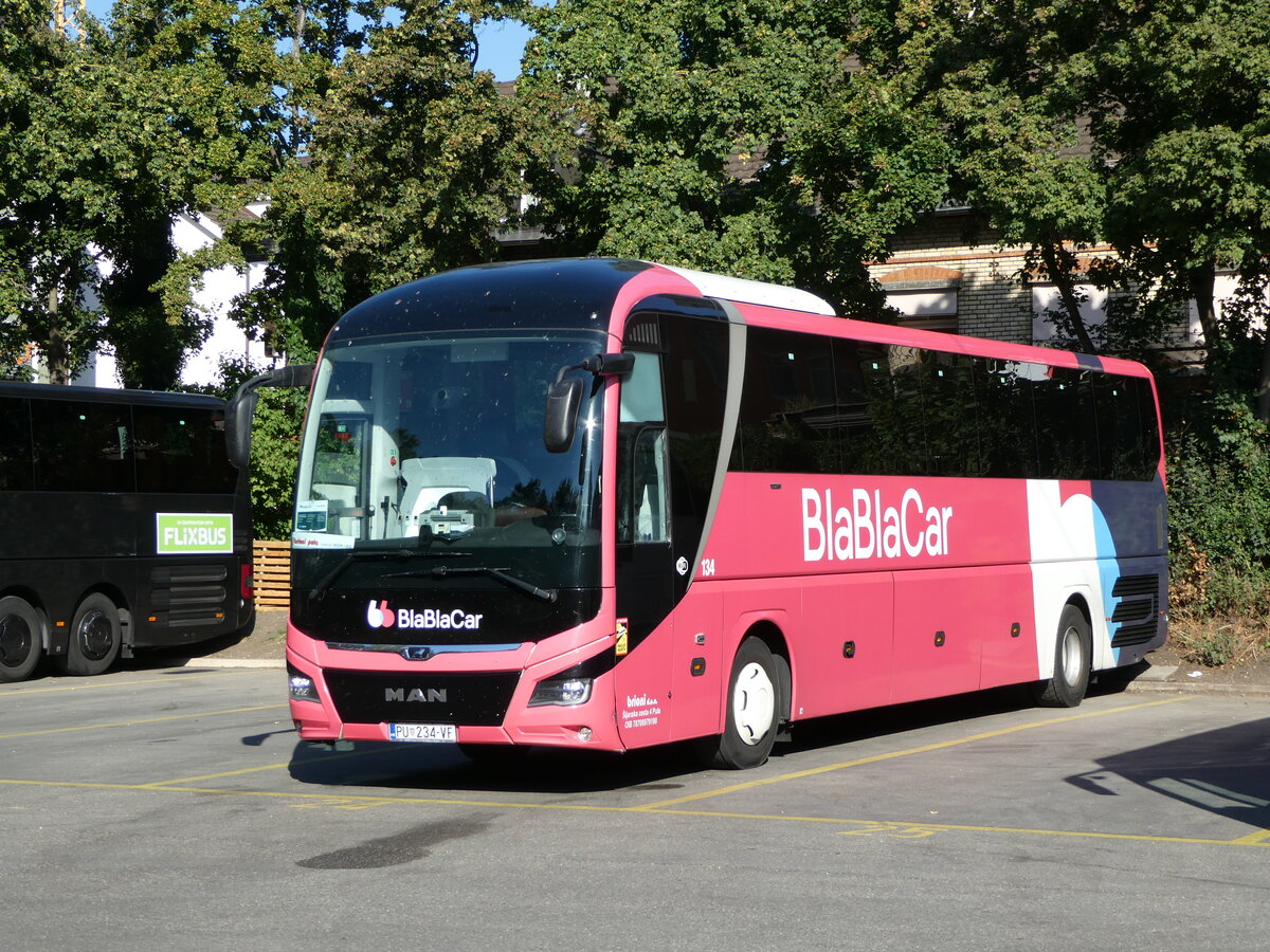 (253'902) - Aus Kroatien: Brioni, Pula - Nr. 134/PU 234-VF - MAN am 19. August 2023 in Z�rich, Sihlquai