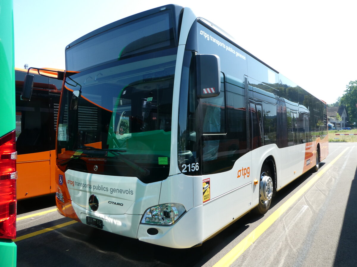 (254'082) - Gen�ve-Tours, Gen�ve - Nr. 2156 - Mercedes am 21. August 2023 in Winterthur, EvoBus