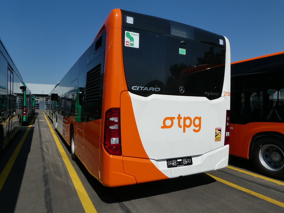 (254'083) - Gen�ve-Tours, Gen�ve - Nr. 2156 - Mercedes am 21. August 2023 in Winterthur, EvoBus