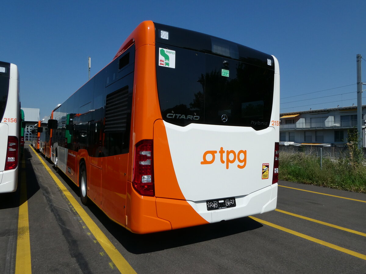 (254'084) - Gen�ve-Tours, Gen�ve - Nr. 2155 - Mercedes am 21. August 2023 in Winterthur, EvoBus