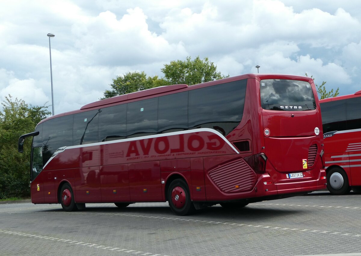 (254'376) - ??? - LBS-IK 12 - Setra am 30. August 2023 in Teuchem, Rastst�tte Osterfeld