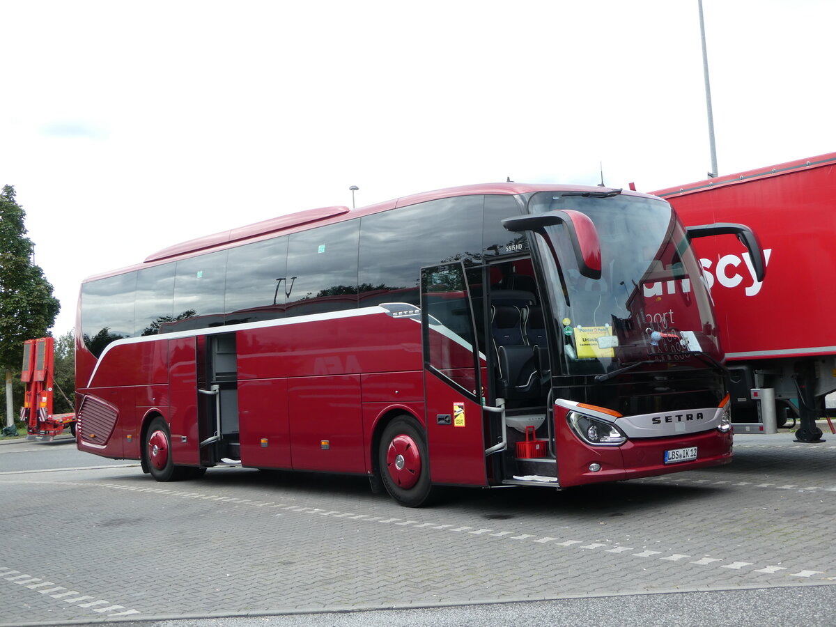 (254'381) - ??? - LBS-IK 12 - Setra am 30. August 2023 in Teuchem, Rastst�tte Osterfeld
