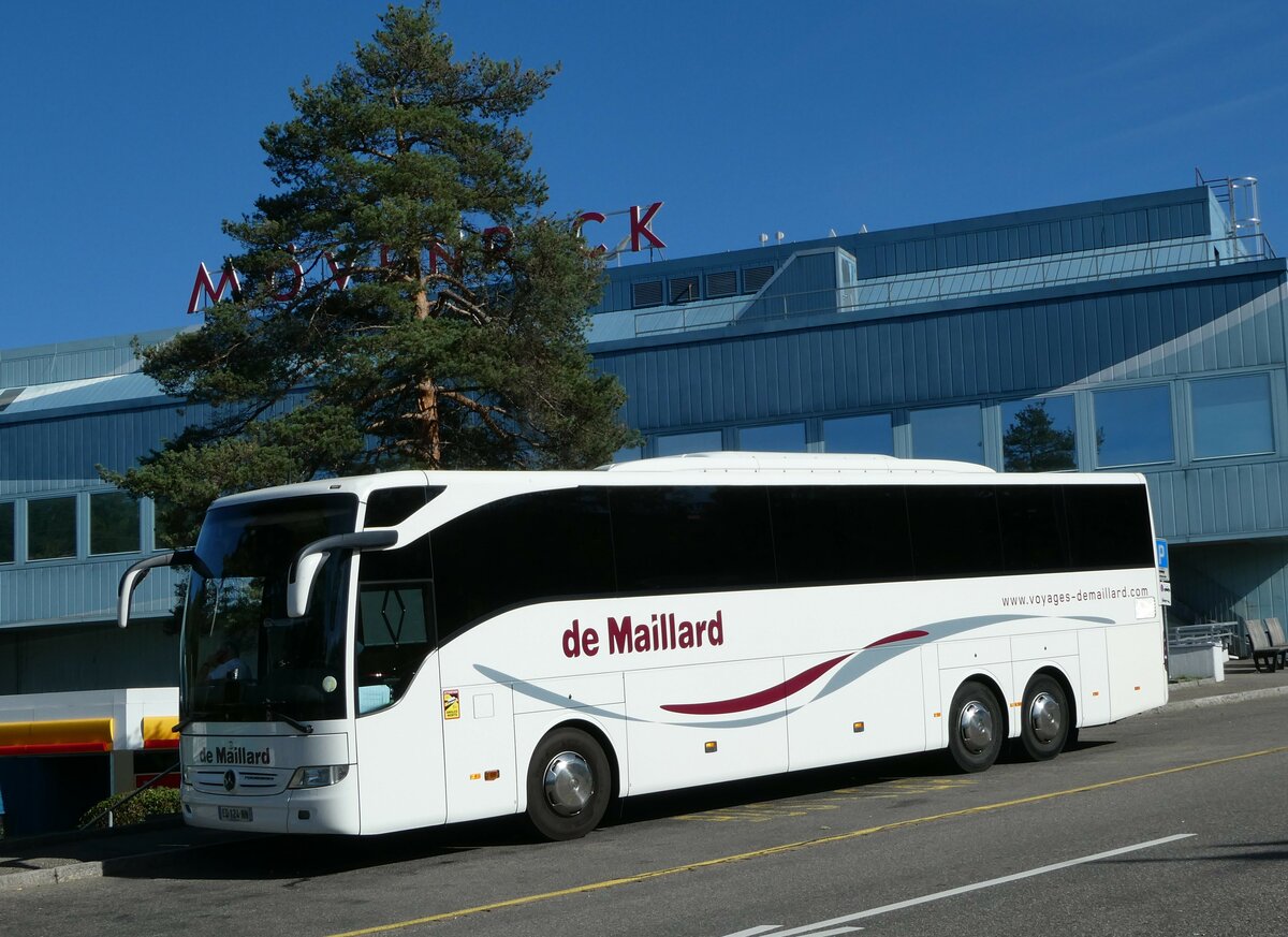 (254'806) - Aus Frankreich: De Maillard, Gond-Pontouvre - Nr. 137/EQ 124 NN - Mercedes am 4. September 2023 in W�renlos, Rastst�tte