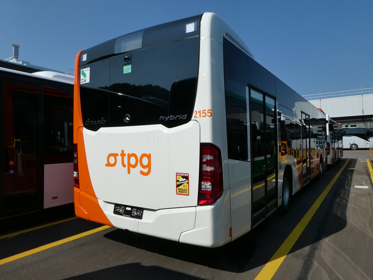 (254'973) - Gen�ve-Tours, Gen�ve - Nr. 2155 - Mercedes am 9. September 2023 in Winterthur, Daimler Buses