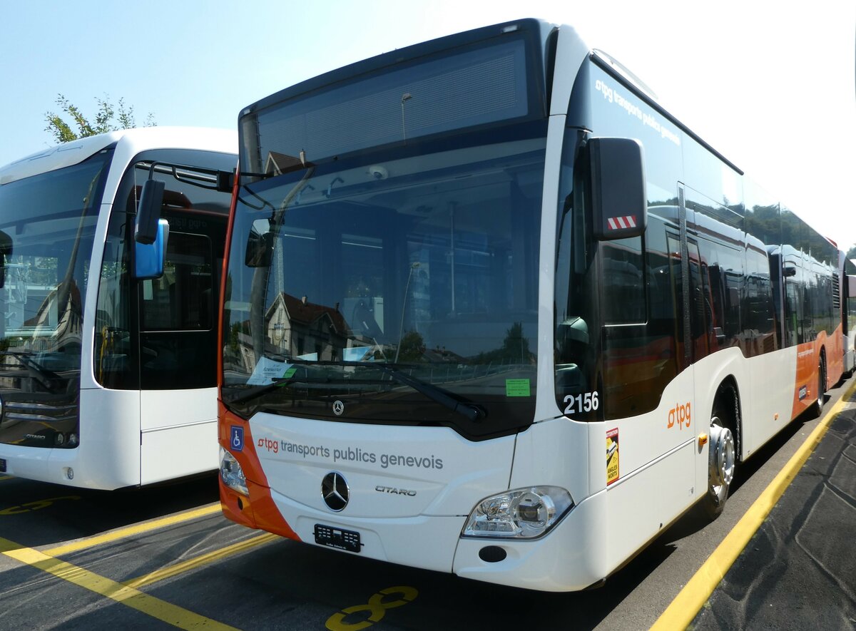 (254'977) - Gen�ve-Tours, Gen�ve - Nr. 2156 - Mercedes am 9. September 2023 in Winterthur, Daimler Buses