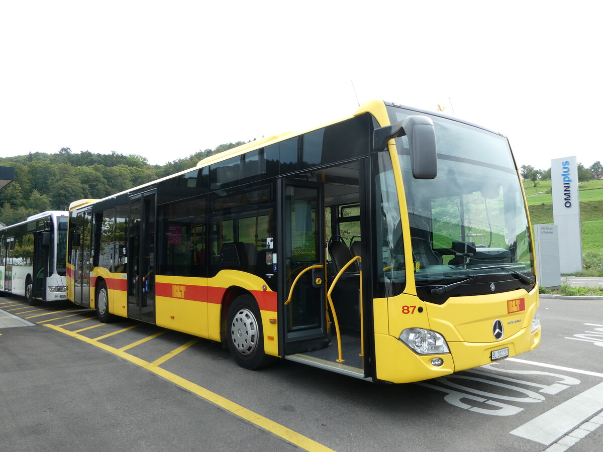 (255'140) - BLT Oberwil - Nr. 87/BL 202'232 - Mercedes am 13. September 2023 in Winterthur, Daimler Buses